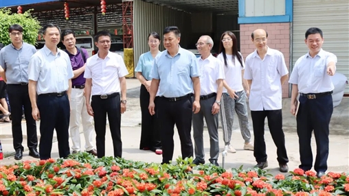自治區(qū)政協(xié)常委、梧州市政協(xié)主席黃振饒蒞臨百裕集團(tuán)走訪調(diào)研